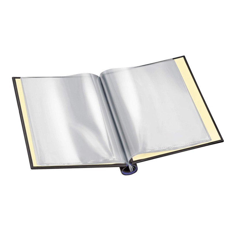 VELOFLEX 4954080 – Clamp Binder DIN A5 with Leather Grain
