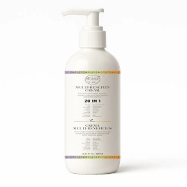 Crema Multibeneficios Biomix Vegana 480ml Antimanchas Antiarrugas Hidratante