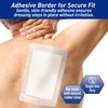 MED PRIDE Adhesive Island Dressing Large Gauze Pads for Wounds
