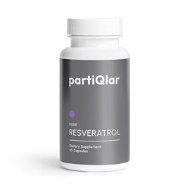 partiQlar Trans-Resveratrol 500mg Complex - Cellular Longevity, 60 Caps