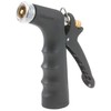 Gilmour 593 Comfort Grip Nozzle, Pistol-Grip, Zinc/Vinyl, Black