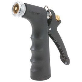 Gilmour 593 Comfort Grip Nozzle, Pistol-Grip, Zinc/Vinyl, Black