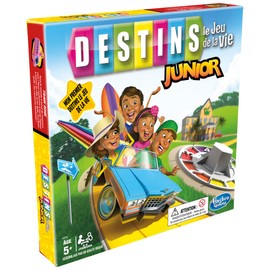 Jeu Destins Le jeu de la vie Junior, pour enfants, à partir de 5 ans