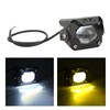 LED Electric Bike Light Aluminum Alloy High Brightness Bicolor Lens