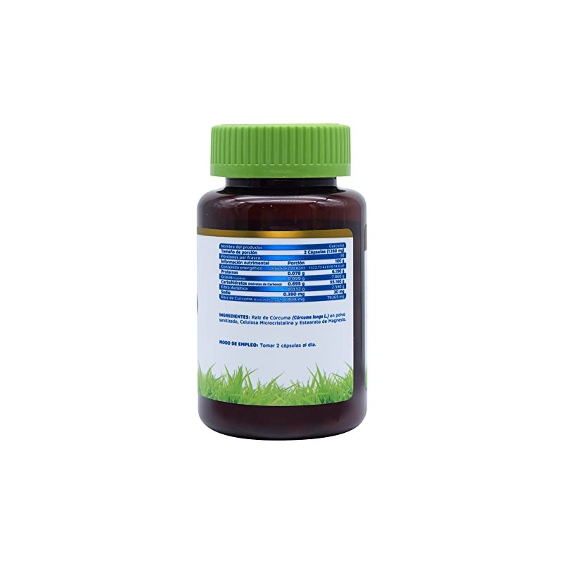 Vidanat Cúrcuma 500 mg 60 Cáps – Complemento Alimenticio Natural