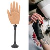 Nail Pratice Training Hand Silicone Bendable Nail Art Fake Hand