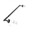 RARXTR 24 Inch Matte Black Towel Bar Towel Rack for