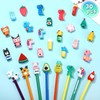 30 Pieces Pencil Toppers Animal Pencil Toppers Dinosaur Pen Toppers