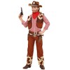 Children's Cowboy Costume Medium 8-10 yrs (140cm) for Wild West
