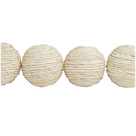 Deco 79 Orbs & Vase Filler, 4 Pieces Small Size, Beige