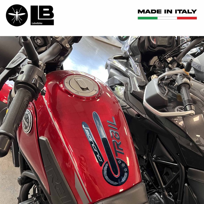 labelbike - 3D Tank Pad Tank Protector Compatible with Benelli