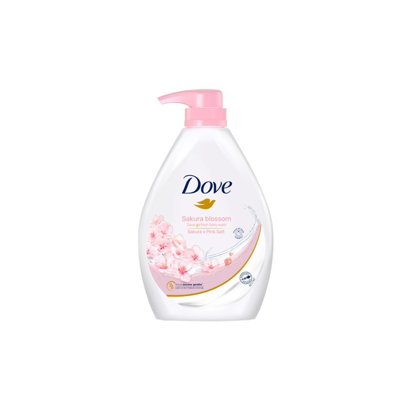 DOVE Nourishing Body Wash Shower Gel White/Relaxing/Sakura/Japanese/Exfoliating/Sensitive/Nourishing/Fresh 1L