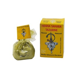 Henna Sahara Tazarine - Lawsonia Inermis - natürlich und rein 100 % natürliche Haarfarbe für Haar und Körper