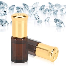 Gemology Refractometer Liquid Refractometer 14×12×3 2 Bottles Refractive Index Liquid Oil 3ml Each 1300-1800 Ri for Gemstone Refractometer, Shell