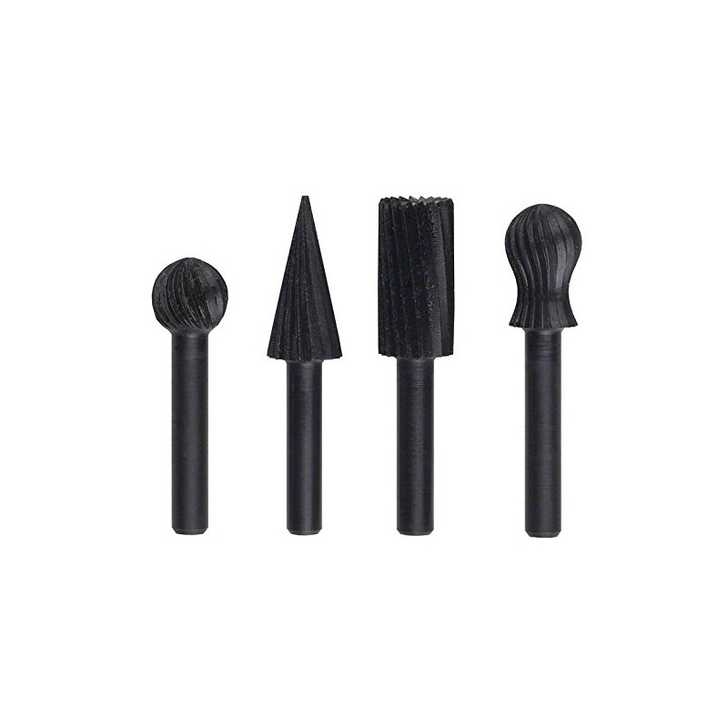 Bosch 2609255303 13 x 56 mm Rotary File Set (4-Piece)