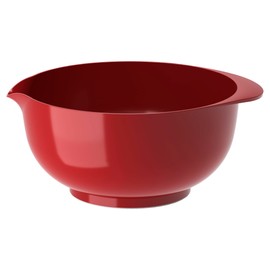 Rosti Margrethe Mixing Bowl, 5 Litres, Shatterproof Bowl, Baking Bowl, Yeast Dough Bowl with Good Handle, Recyclable Plastic Dough Bowl, Red