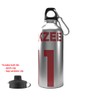 Partisan United Bottle Zirkzee 2-Lid Aluminium Silver 600 or 750