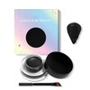 Black Matte Eyeshadow – Creamy, Highly Pigmented, Waterproof & Long-Lasting,