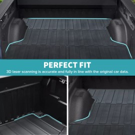 unbranded Rubber Truck Bed Floor Mat Liner For 2018-2024 RAM 1500 6.5FT