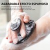 Set de 4 Cepillos Corporales de Silicona para Baño:Cepillo de
