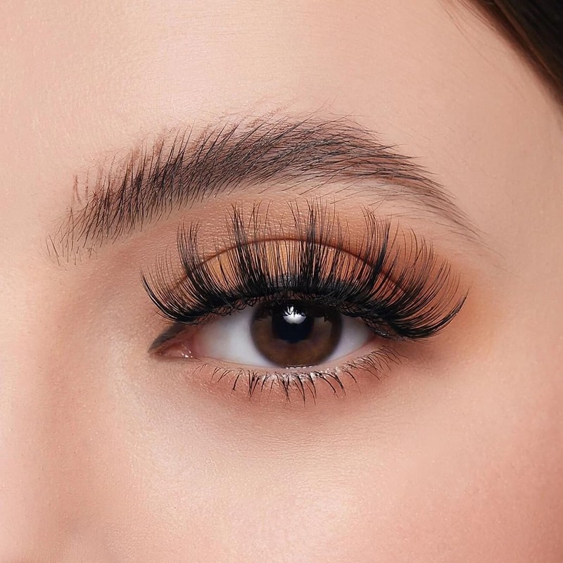 Half Eyelashes, 10 Pairs of Natural False Eyelashes, Eyelash Pack,