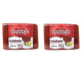 Predilecta - Guava Paste w/ Fruit Pieces - 35.27 oz (PACK OF 02) | Goiabada Cascão - 1.01kg