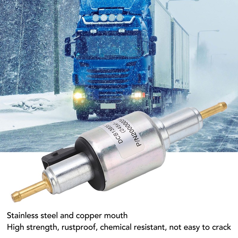 12V Parking Heater Fuel Pump 65ml Stainless Steel High Performance
