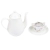 HealthAndYoga™ Stainless Steel Tea Strainer with a Utility Cup -