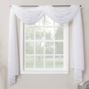 No. 918 Emily Sheer Voile Rod Pocket Curtain Panel, 216"