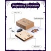 Rnfinewow 3D Wooden Puzzles for Adults, Octopus Sea Monster Clock