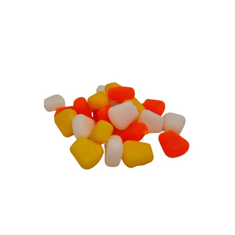 25 Pack Flavoured Pop Up Fake Corn Imitation Carp Fishing