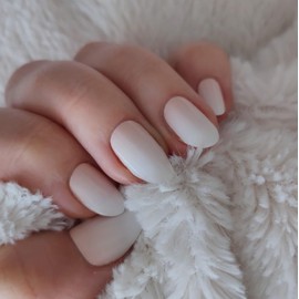 Zaubernägel4Home - Nail Wraps, Pack of 16, Baby Boomer Nu*de