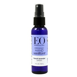 EO Hand Sanitizer Spray- Organic Lavender, 2-Ounce (Pack of 2)