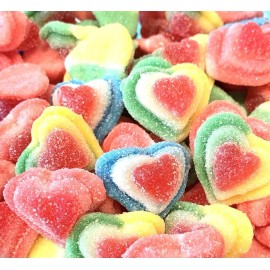 YANKEETRADERS® Triple Gummi Hearts(Valenti - 4.4 Pounds