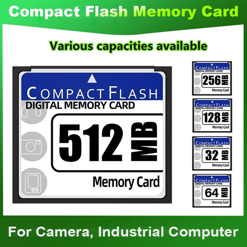 64MB Compact Flash Memory Card for Camera, Advertising Machine, Industrial