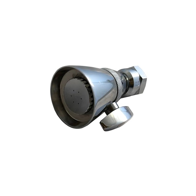 High Velocity Showerhead Spray 2.5 GPM Full Force Chrome All