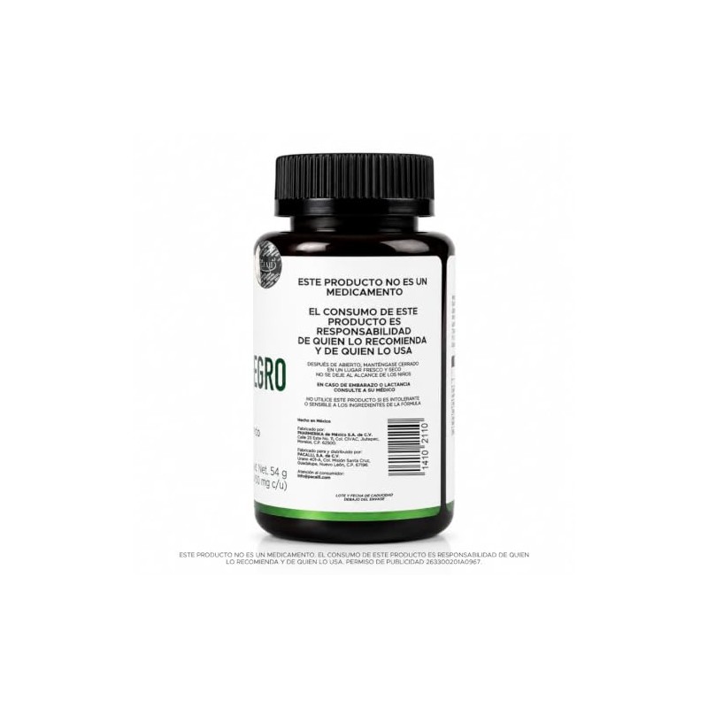 PACALLI Comino Negro 90 Cápsulas 600mg - Nigella Sativa