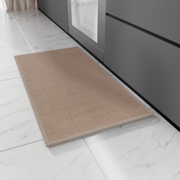 Hargiis Kitchen Rug, Rubber Non Slip Kitchen Rugs Washable, Absorbent