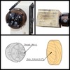 SIIIXS 4 Inch Wood Lathe Chuck Set 1"X8TPI Thread &