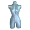 Inflatable Female Torso Model Half Body Mannequin Outerwear Exhibitor Props