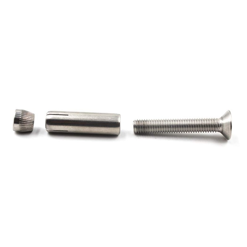 M8*60 304 Stainless Steel Internal Hex Expansion Bolt Set of