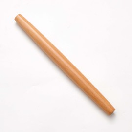 Fulimax French Rolling Pins for Baking- 16 Inch Classic Wood Rolling Pin for Dough, Fondant Pizza Pie Crust Cookie Pastry, Essential Kitchen Utensil, Beech Wood
