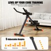 PAPIBLU Ab Machine Ab Trainer - Foldable Abdominal Trainer for