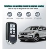 Remote2program Smart Car Key Keyless Entry Remote Control Replacement for