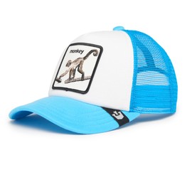 Goorin Bros. The Farm Unisex Kids Trucker Hat, Light Blue (Mo' Bizness), One Size