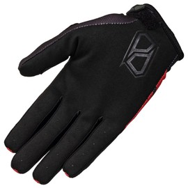 MSR™ Axxis Range MTB Mountain Bike Dirt Bike Motocross MX BMX Outdoor Sports ATV UTV Powersports Riding Gloves for Men and Women Large Black/Red