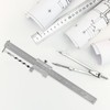 Stainless Steel Marking Gauge Scribing Tool 0-200mm Marking Caliper Parallel