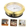 Gatuida Digital Round Thermometer for Tea Boxes Compact Gauge Portable