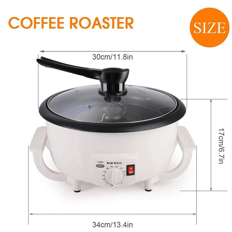 Home Coffee Bean Roaster Machine for Beginner Electric Nut Peanut