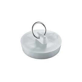 Waxman 7512600T Basin Stopper, White